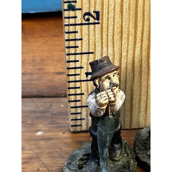 Vintage Fisherman and Fish Tic-Tac-Toe Game Board Sports Camping Lodge Decor - Picture 12 of 12